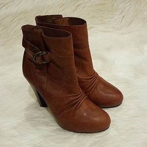 Steve Madden cognac boots Sz 6.5